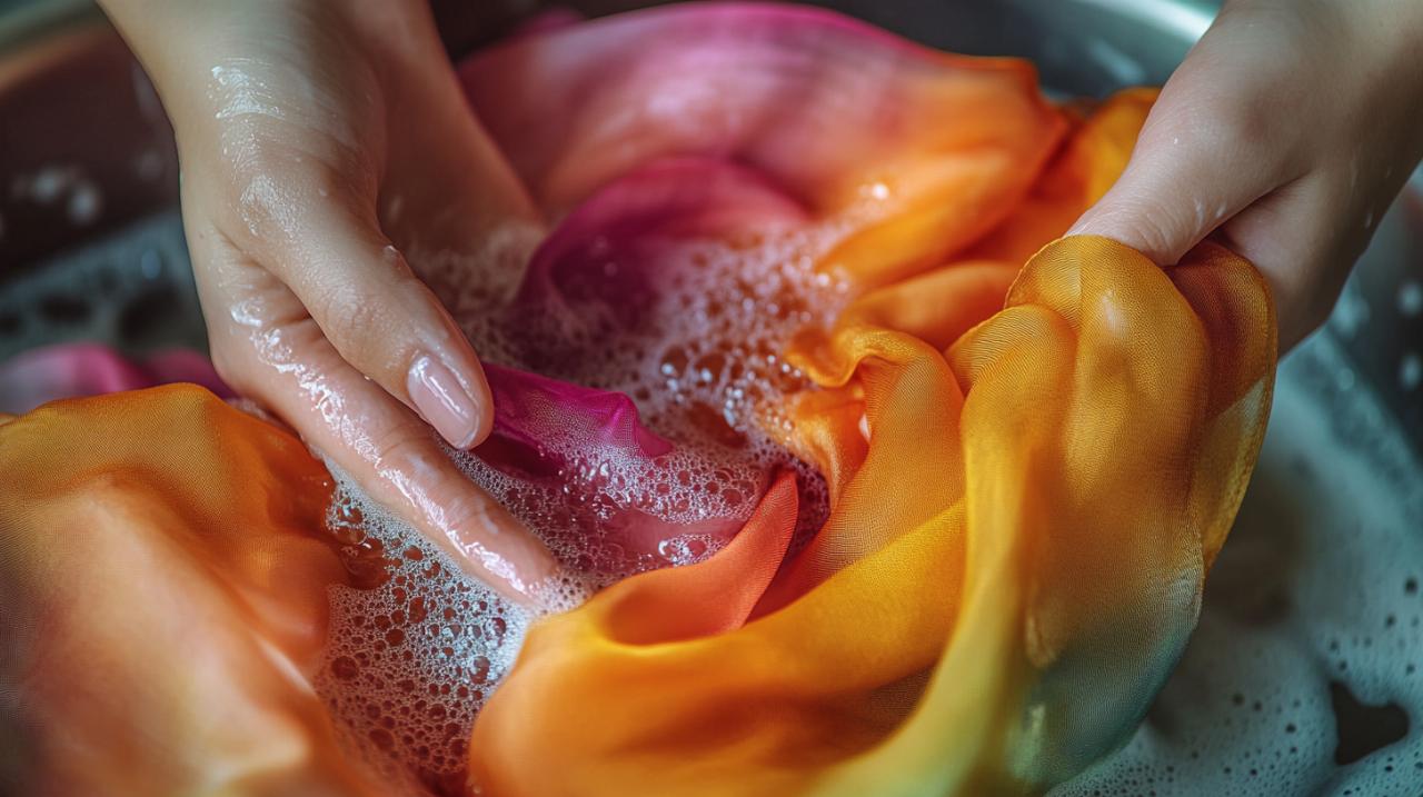 Sauvez votre foulard en soie déteint avec ces astuces professionnelles
